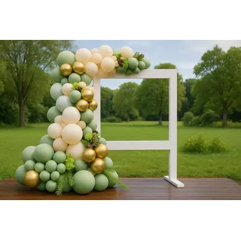 Balónek Balónková girlanda 102 ks (zelená)