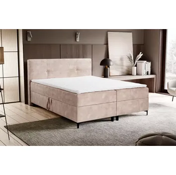 Postel Boxspring postel Haga 160×200 cm