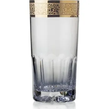 Sklenice Bohemia Crystal Ručně broušené sklenice na vodu a nealko Romantic 350ml (set po 2ks)