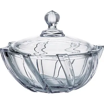 Dóza na potraviny Bohemia Crystal Dóza s víčkem Infinity 190mm