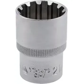 Gola hlavice YATO YT-1473 NÁSTRČNÁ HLAVICE SPLINE 1/2 X 21MM X 38MM YATO YT-1473