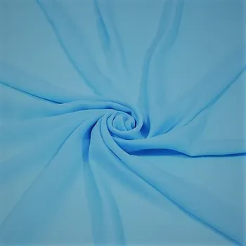 Barevná látka jednobarevná modrá