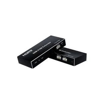 Video redukce Spacetronik SPH-HLC55 KVM převodník HDMI na LAN