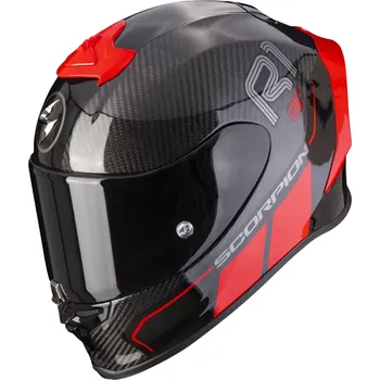 Helma na motorku Scorpion EXO-R1 EVO Carbon Air Corpus II černo-červená XL