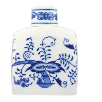 Dóza na potraviny Cibulák Dóza na čaj 12cm Originál Český porcelán Dubí