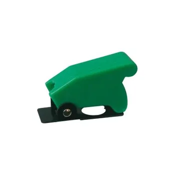 Stavebniny Přepínač páčkový ochran.kryt - zelený