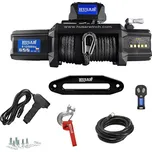 Elektrický offroad naviják 5,4t 12V syntetické lano 28m HUSARWINCH BST S 12000