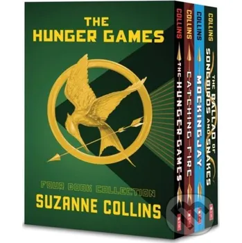 Učebnice Hunger Games 4-Book Paperback Box Set (the Hunger Games, Catching Fire, Mockingjay, the Ballad of Songbirds and Snakes) - Suzanne Collins Scholastic