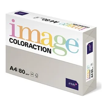 Kancelářský papír Xerografický papír Coloraction, Iceland, A4, 80 g/m2, šedý, 500 listů, vhodný pro inkoustový tisk