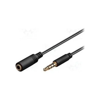 Audio kabel kabel JACK 3.5 4pól.V-JACK 3.5 4pól.Z 2m