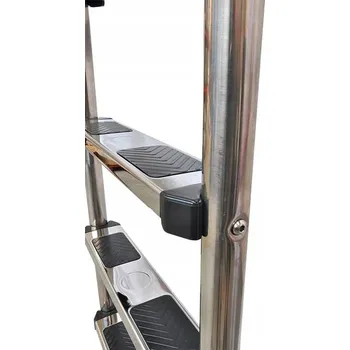 Bazénové schůdky Bazénový žebřík 4 stupně, 157 cm