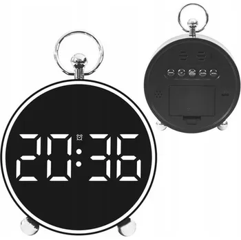 Hodiny Digitální LED hodiny s budíkem, teploměrem a alarmem