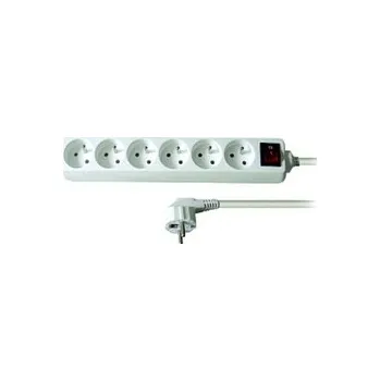 Prodlužovací kabel kabel prodlužovací 5m/6 zásuvek/vypínač