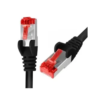 Síťový kabel RJ45 CAT 6 S/FTP kabel AWG27 LSZH černý 10m