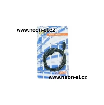 Audio kabel kabel optický TOSLINK-TOSLINK 1.5m/6mm/plast