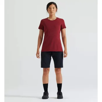 cyklistický dres Dámský dres SPECIALIZED Trail Jersey SS Garnet Red XL