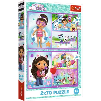 Trefl Zahrajte si s Gabby 2 x 70 dílků