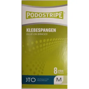 PODOSTRIPE špony na nehty Velikost: L