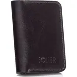 Elegantní pánská peněženka značky SOLIER SW16 DARK BROWN Velikost: ONE SIZE