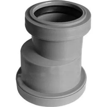 Kanalizační potrubí Plast Brno HTR redukce hrdlová na PVC pro vnitřní kanalizaci Varianta: HTR redukce hrdlová na PVC 75/63 mm pro vnitřní kanalizaci