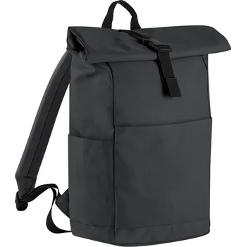 Nákupní taška BagBase Batoh BG 186 Roll-Top Premium Recycled, objem 18l COT520186n7399-graphite gr UNI Šedá grafitová