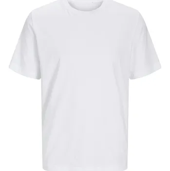 pracovní tričko Jack & Jones Tričko Classic Unisex Tee, těžká bavlna, krátký rukáv, unisex COT42752600104-white XL Bílá