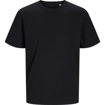 pracovní tričko Jack & Jones Tričko Classic Unisex Tee, těžká bavlna, krátký rukáv, unisex COT42752600213-black 3XL Černá