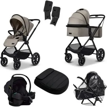 Kočárek Moon Clicc KOMBI Kompletní kočárek - Mud Melange