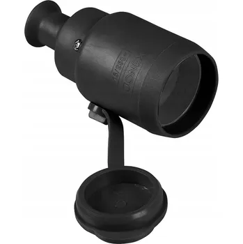 Elektrická zásuvka Hermetická Elektrická Zásuvka Elcan , černá