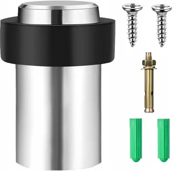 Dveřní zarážka, válečkový doraz pro venkovní dveře INOX