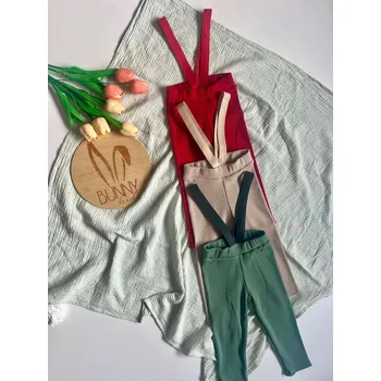 Bunny Legíny s kšandami světle zelené velikost: 80