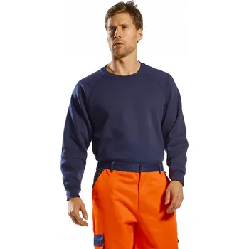 Pánská mikina Mikina Roma PORTWEST [B300] Tmavě modrá 4XL 4XL