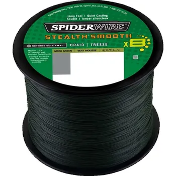 Šňůra Spiderwire Stealth Smooth8 Zelená po 1m 0,23mm/23,6kg