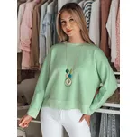 Mint dámská lehká krátká mikina NUBISS s přívěskem RY2801 Velikost: ONE SIZE