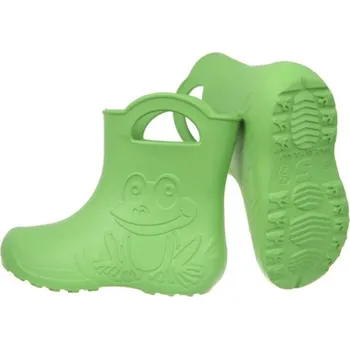 Dívčí obuv Camminare holínky žabka zelené Velikosti - rozsah: 26-27