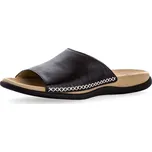 Nadměrné pantofle dámské Gabor 03.705.27 černé kožené široká špička - 43