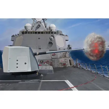 Plastikový model MK-45 Mod.4 (5-inch/62-caliber) Gun - I Love Kit 63551