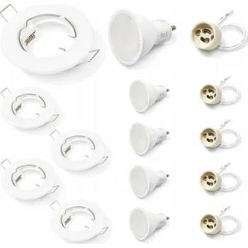 Stropní zapuštěné svítidlo Koloreno 5 W GU10 bílé