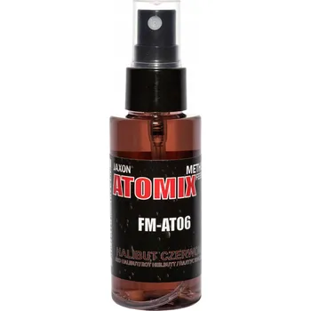 Návnadová surovina Atraktor ve spreji Atomix JAXON Method Feeder 50g Halibut červený