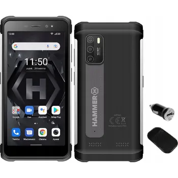 Mobilní telefon Smartphone Hammer Iron 4 GB / 32 GB 4G (LTE) stříbrný