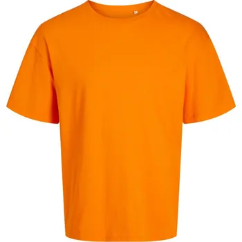 pracovní tričko Jack & Jones Tričko Classic Oversize T, oversize, krátký rukáv, unisex COT423911ao803-vibrant ora L Oranžová vibrant