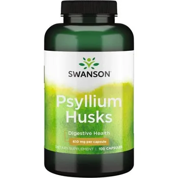 Přírodní produkt Swanson Psyllium Husk 610 mg 100 cps.