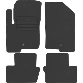 autokoberec Kobercové rohože Edecor velurové 4 ks