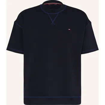 Pánské tričko Tommy Hilfiger Pánské Pohodlné Domácí Tričko, tmavě modrá, 50
