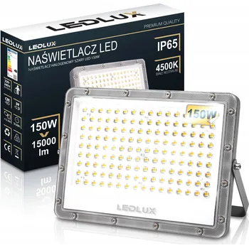 Stojací lampa Stojací lampa LEDLUX 150 W 15000 lm šedá IP65 4500 K