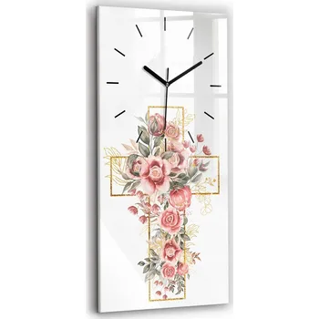 Hodiny Nástěnné hodiny SacroArte bílé 30 cm