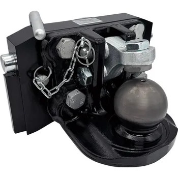 Tažné zařízení Scharmüller závěs s koulí K80 o šířce 320 mm s tloušťkou vedení 20 mm a bočními čepy 30 mm