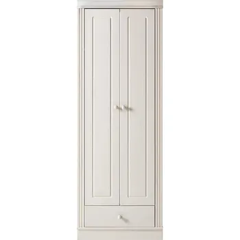 Šatní skříň Bílá šatní skříň z borovicového dřeva 65x180 cm Anita – Støraa ID_1670772