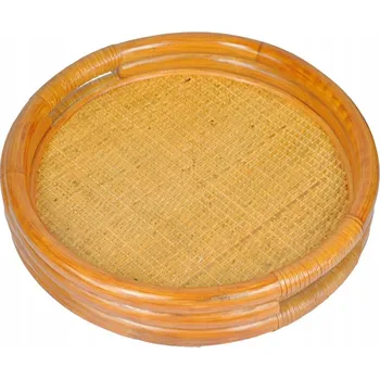 RattaNeo Coral a202 podnos koniak ratan přírodní