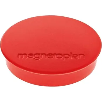 Polep vozidla Magnetoplan Magnety Discofix standard 30 mm červený 10 ks